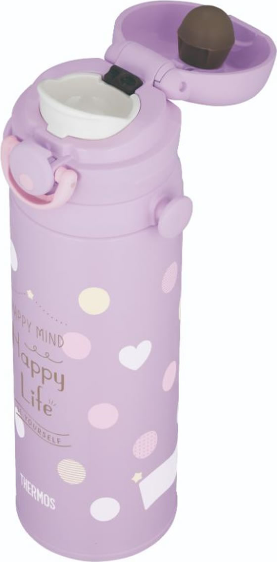 サーモス THERMOS 真空断熱キッズケータイマグ 水筒 0.5L ワンタッチ