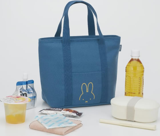 サーモス THERMOS 保冷ランチバッグ 7L トート型 ミッフィー ネイビー