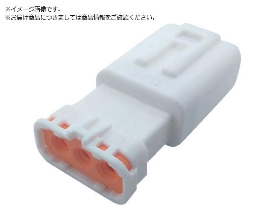 ●極数：３●色：白●長さ（ｍｍ）：３４．３５●幅（ｍｍ）：１７．５●高さ（ｍｍ）：１１．２●絶縁被覆外径（ｍｍ）：φ２．７０〜３．２０●保護等級：ＩＰ６７●定格電流（Ａ）：３●使用温度範囲（℃）：−４