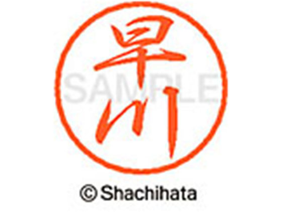 ●ハヤカワ●印面サイズ：直径８ｍｍ●書体：行書体●インキ色：朱色●カートリッジ式●対応補充インキ：ＸＬＲ−９朱色●透明プラケース入り●ＧＰＮエコ商品ねっと掲載