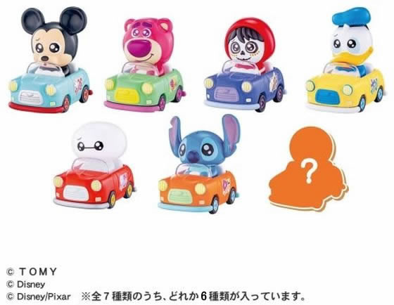 キャラクター雑貨① BOX販売6ヶ入】TOMICATUNES DISNEYCHARACTERS Vol.1 通販