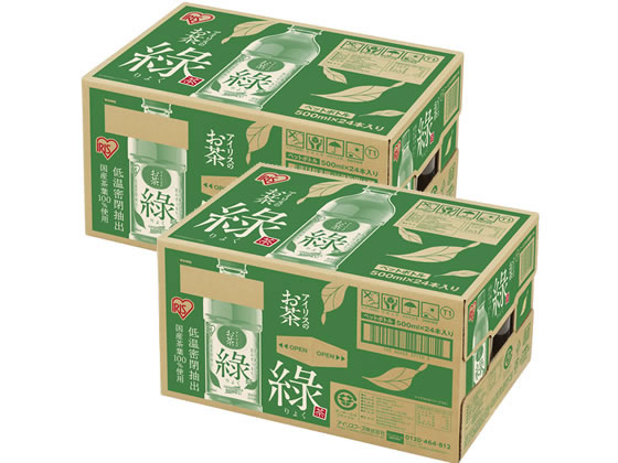 アイリスオーヤマ アイリスのお茶 緑(りょく) 500mL×48本 312068 通販