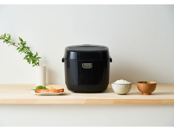 アイリスオーヤマ ジャー炊飯器 10合 ブラック RC-BMA10-B 通販