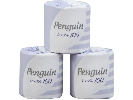 �ەx���� �g�C���b�g�y�[�p�[ �V���O��100(Penguin�E�y���M��)1��(1���~80���) 8-152-01