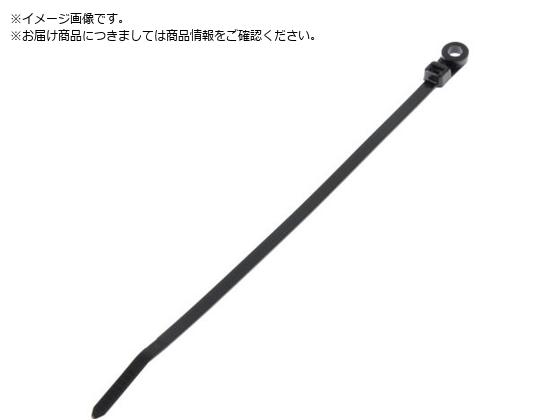 ●色：黒●幅（ｍｍ）：４．８●長さ（ｍｍ）：３０５●厚さ（ｍｍ）：１．３●最大結束径（ｍｍ）：７６●使用ねじ寸法：Ｍ５●引張強度（Ｎ）：２２２●材質：耐候性ナイロン６６●使用温度範囲：−６０〜８５℃●