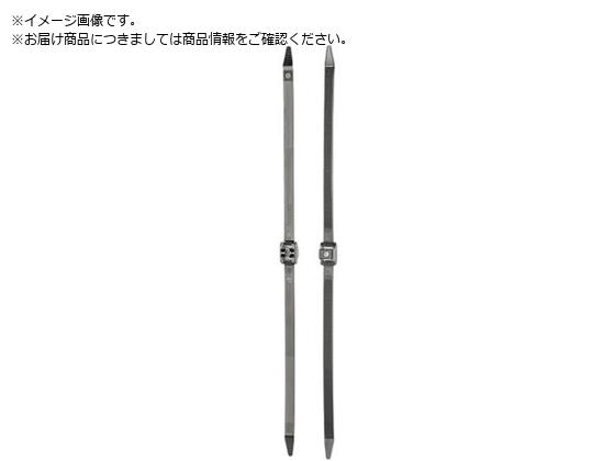 ●色：黒●幅（ｍｍ）：１２．７●長さ（ｍｍ）：４９０●厚さ（ｍｍ）：１．５●最大結束径（ｍｍ）：５８●引張強度（Ｎ）：６６７●最小結束径（ｍｍ）：５．１●使用温度範囲（℃）：−６０〜１１５●Ａ（ｍｍ）