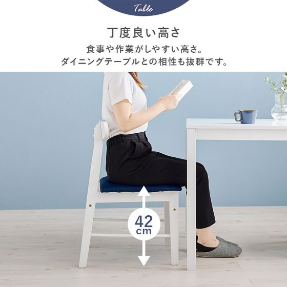 ダイニングチェア② W475×D535×H810mm ダイニングチェア 2脚セット (PRT WW) | ニトリネット【公式