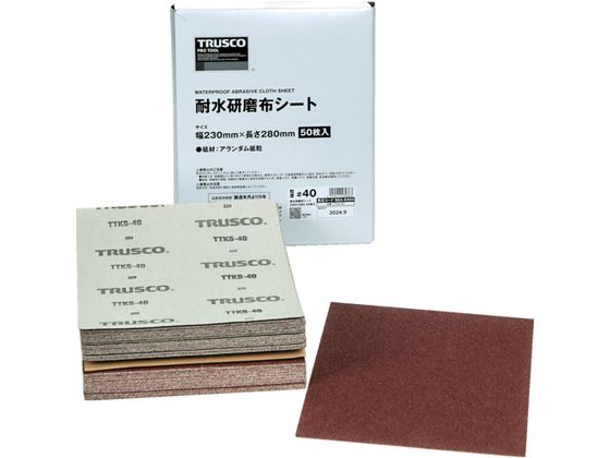 TRUSCO ϐzV[g #40 230X280mm 50 TTKS-40