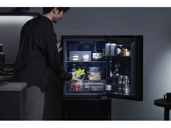 アイリスオーヤマ 【配送のみ、設置なし】冷凍冷蔵庫 153L ブラック