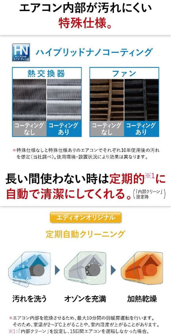 三菱 【標準工事付】6畳向け 自動お掃除付き 冷暖房エアコン e angle 