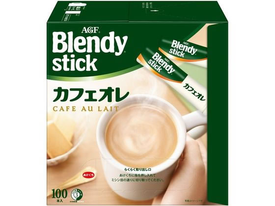 AGF ブレンディ スティック カフェオレ 100本 通販【フォレストウェイ】