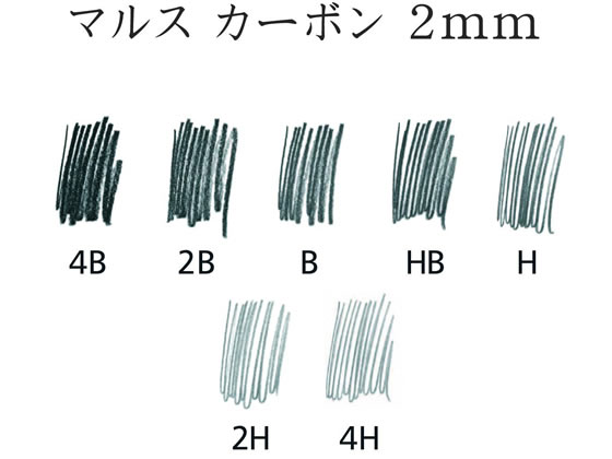 Amazon.co.jp: ステッドラー ホルダー芯 マルスカーボン B 12本