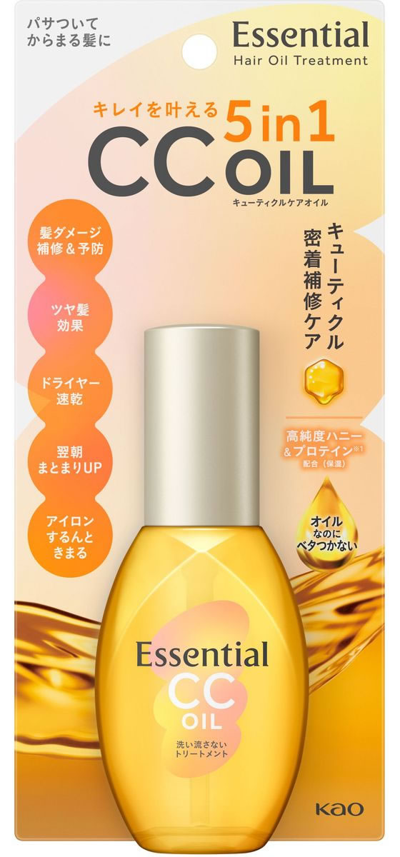 エッセンシャルオイル Kou KAO エッセンシャル キューティクルケアオイル 60mL 通販