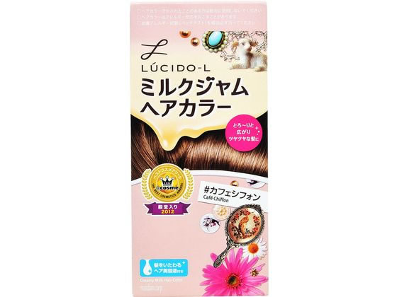 マンダム ルシード・エル ミルクジャムヘアカラー カフェシフォン 通販