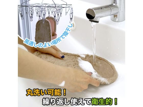 レック 激落ち おそうじスリッパNEO ピンク S-534 通販