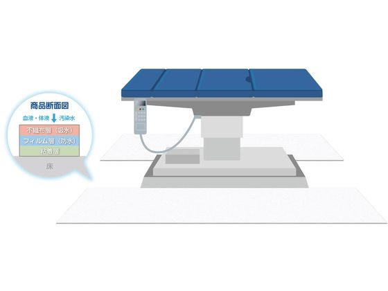 �����Y�� NS�S���z���V�[�g �t���A�V�[�g 100cm�~50m 18321