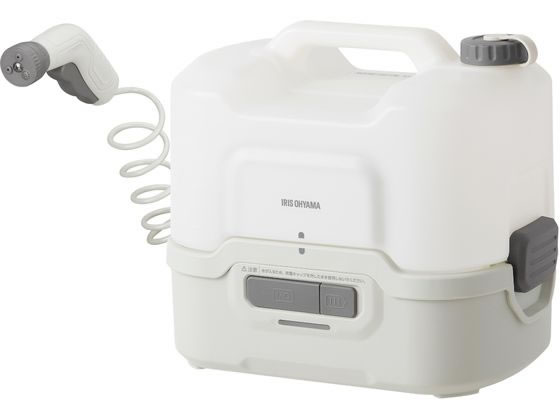 【未使用】アイリスオーヤマ充電式ポータブルウォッシャーJPW-T81-W/H アイリスオーヤマ 充電式ポータブルウォッシャー ホワイト グレー JPW