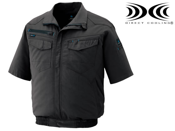 アイトス 空調服半袖ブルゾン チャコール SS AZ2998-14 通販