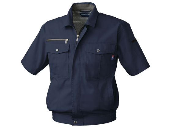 桑和 半袖ブルゾン ネイビー 4L 611-1 通販【フォレストウェイ】