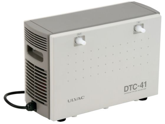 ULVAC 単相100V ダイアフラム型ドライ真空ポンプ 幅158mm DTC-41