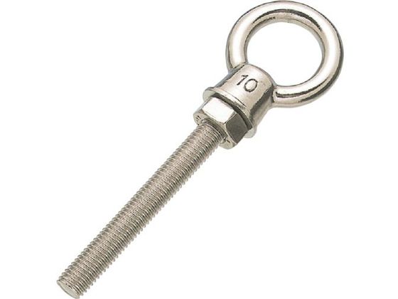 ●型番：TLK-6W60●ねじ径：W1／4×1．0 ●使用荷重（kN）：0．49 ●A（mm）：13 ●B（mm）：60 ●D（mm）：5．5 ●H（mm）：31 ●L（mm）：16●六角ナット、丸ワ