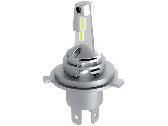 ●口金形状：Ｈ４●色温度：６５００Ｋ●仕様：１０−３０Ｖ ２６Ｗ※２４Ｖ車では使用できません。●明るさ：ＨＩ 約４２００ルーメン／Ｌｏｗ 約２９００ルーメン（２個分）●１個当たり本体サイズ／重量：４３