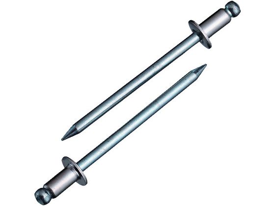 ●型番：NSS32MP●入数：50本●かしめ板厚（mm）：1．0〜3．2 ●リベット長（mm）：5．6 ●フランジ径（mm）：4．8 ●リベット径（mm）：2．4 ●下穴径（mm）：2．5〜2．6 ●