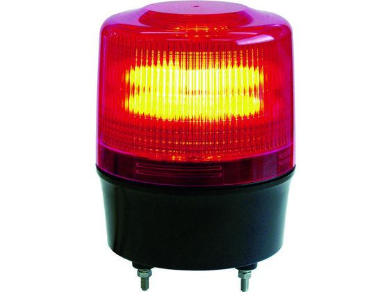 NIKKEI ニコトーチ120 VL12R型 LED回転灯 120パイ 赤 VL12R-100NR 