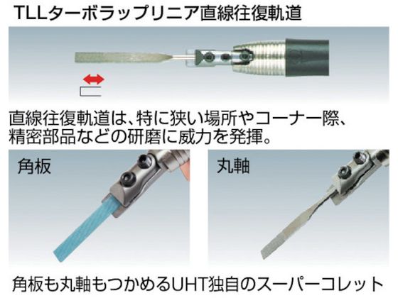 UHT エアーラッピングツール ターボラップリニア TLL-07 黒赤 TLL-07
