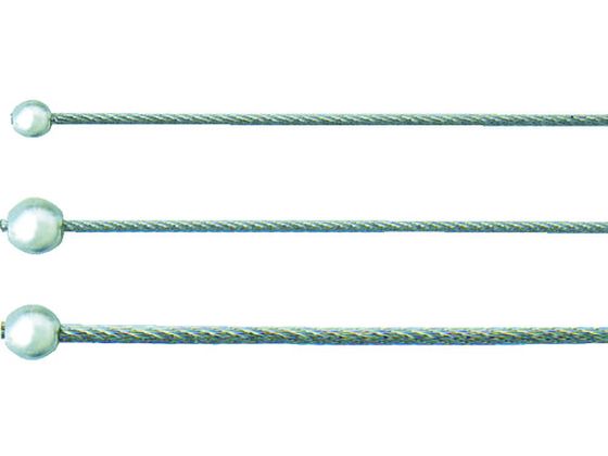 ●型番：Y-509●入数：1個●ロープ径（mm）：1．5 ●使用荷重（kg）：20 ●末端処理：SUSボールφ4．8／ハンダほつれ止め ●長さ（m）：2●ステンカットワイヤー1．0×1000mm片ボー