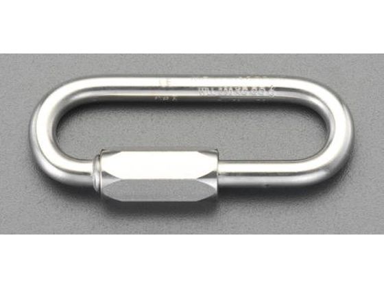 ●材質：ＳＵＳ３１６●線径：１２ｍｍ●内寸：１００×２３．５ｍｍ●口の開き：２３．５ｍｍ●使用荷重：２２００ｋｇ