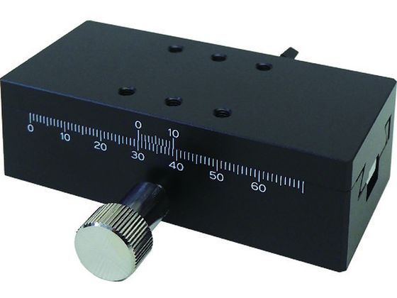 ●型番：RPX90●ステージ面（mm）：40×90 ●移動量（mm）：±30 ●水平耐荷重（N）：39．2 ●真直度（mm）：0．05 ●運動時平行度（mm）：0．06 ●タイプ：Xステージ●クランプ