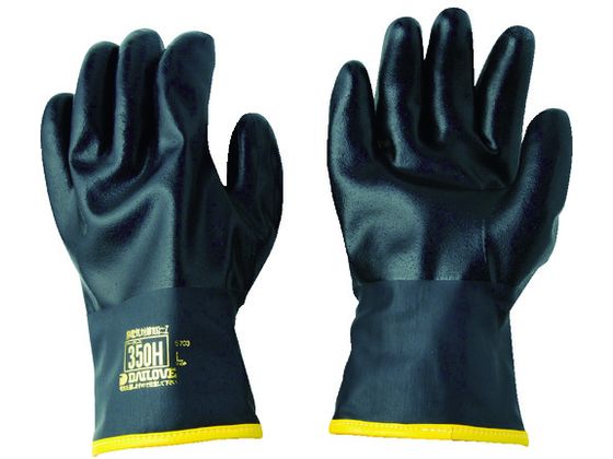 ●型番：D350HL●色：ブラック ●サイズ：L ●厚さ（mm）：2．85（裏地含） ●全長（cm）：27．0 ●手のひら周り（cm）：27．0 ●中指長さ（cm）：8．2●電気抵抗値：1×10［［の