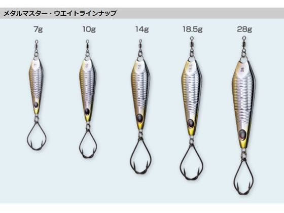 エバーグリーン メタルマスター 28g 31 メタリックアユ Forestway 通販フォレストウェイ