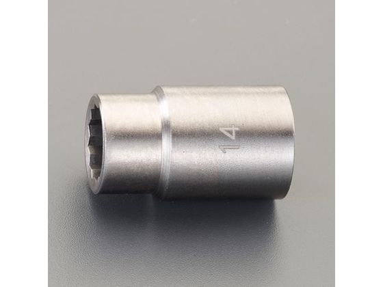 ●対辺（ｍｍ）：２２●先端外径：２６ｍｍ●全長（ｍｍ）：４３●重量（ｇ）：６５●材質：チタン合金●差込角：１／２"●１２ポイント●非磁性、耐薬品性●軽量で非磁性・耐食性・耐摩耗性に優れていま