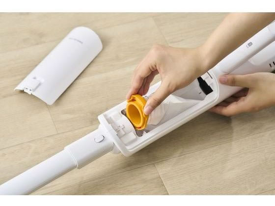 アイリスオーヤマ 充電式紙パックスティッククリーナー SBD-77P-W 通販