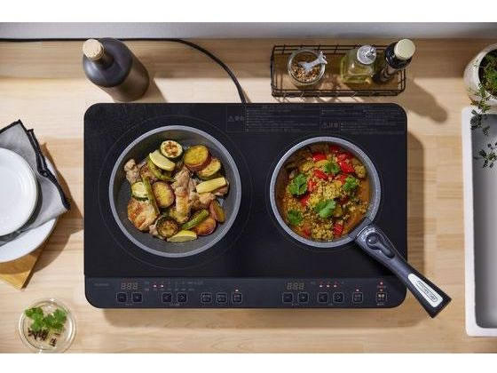 アイリスオーヤマ 2口IHコンロ IHK-WT41-B 通販【フォレストウェイ】