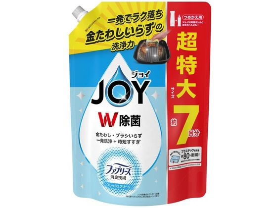 P&G 除菌ジョイコンパクト W消臭 フレッシュクリーン 詰替超特大930mL