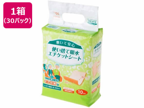 ストリックスデザイン 敷いて安心 吸水エチケットシート 10P×30 通販
