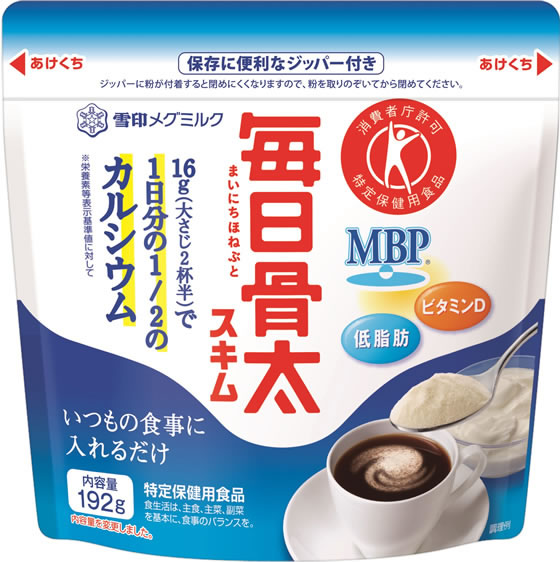 雪印メグミルク 毎日骨太 MBP スキム ガゼット 192g 通販【フォレスト