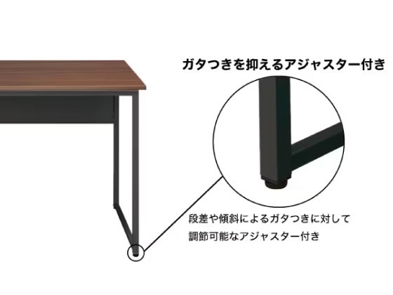 ニトリ デスク/キャビネット付き W106×D60×H72cm オフィス用家具 机 デスクセット(デスクFDB1060+卓上ラック1026 FRK DM) | ニトリネット