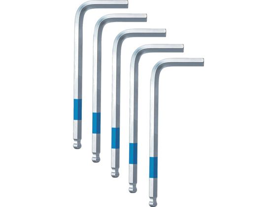 ●型番：SBNC-60S-5P●入数：５本●セット内容：ＳＢＮＣ−６０Ｓ●セット内容（ｍｍ）：６．０ｍｍ●セット内容（本）：５●全長（ｍｍ）：１０１●対辺寸法（ｍｍ）：６．０●カラー：青●スーパーボー