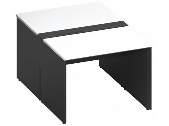 ●外寸法／幅１０００×奥行１６００×高さ７２０ｍｍ●下肢空間寸法／幅９２０×高さ６９５ｍｍ●天板厚さ／２５ｍｍ●配線カバー開口寸法／ｍｍ●材質／天板：（表面材）メラミン化粧版（芯材）スチール、ハニカム