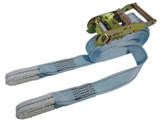 ●型番：TR020E005045●最大使用荷重（t）：0．7 ●色：ブルー ●ベルト長さ（m）巻取側：4．5 ●ベルト長さ（m）固定側：0．5 ●ベルト寸法（mm）幅×厚さ：35×1．7●ベルト：ポリ