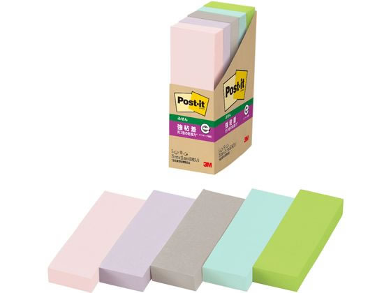 3M �|�X�g�C�b�g ���S�� 75mm�~25mm �p�X�e���J���[5�F 5��