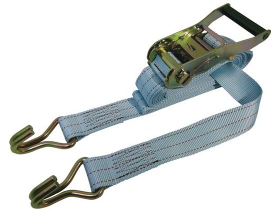 ●型番：TR030W2010050●最大使用荷重（t）：0．75 ●色：ブルー ●ベルト長さ（m）巻取側：5 ●ベルト長さ（m）固定側：1 ●ベルト寸法（mm）幅×厚さ：50×2．1●ベルト：ポリエス