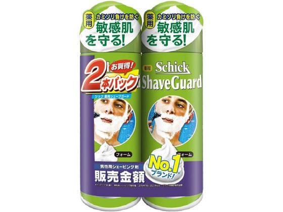 シック・ジャパン 薬用シェーブガードシェービングフォームダブル