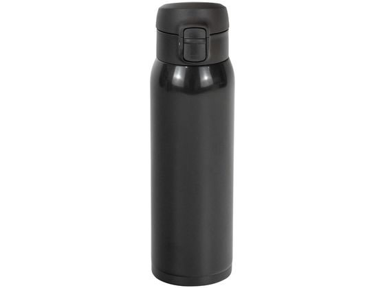 和平フレイズ モテコ ワンタッチ栓マグボトル 500mL ブラック RH-1676