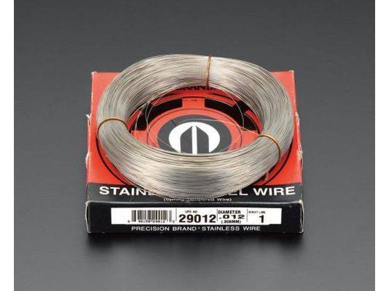 ●線径：０．９９１ｍｍ●長さ：７４ｍ●引張り強さ（最小・最大）：１９３〜２１３ｋｇ／ｍｍ２●材質：バネ鋼（ＳＵＳ３０２）●重量：４５０ｇ●スプリング焼入●注意：重量が基準となりますので、長さは多少異な