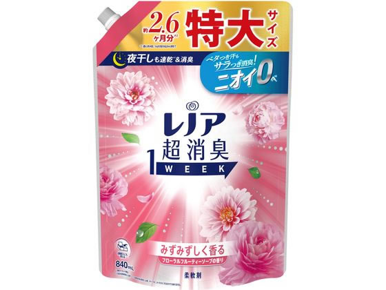 ●フローラルフルーティーソープの香り●内容量：８４０ｍＬ●成分：界面活性剤（エステル型ジアルキルアンモニウム塩）、安定化剤、香料●生産国：日本